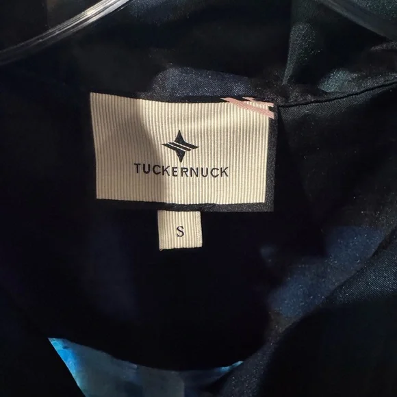 Tuckernuck Blue and Green Plaid Blouse - Picture 3 of 7